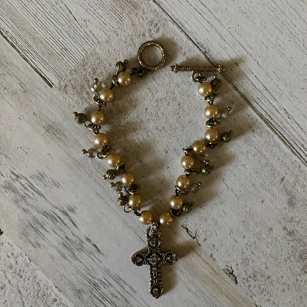 Brighton Limited Edition Cross Bracelet